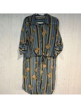 Mileage Blouse with Tie Waist Extra Large XL